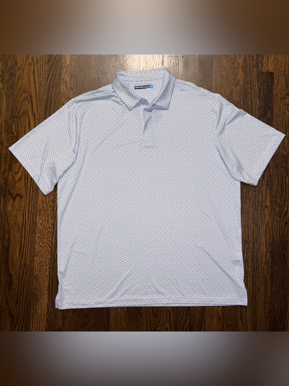 Roundtree & Yorke Performance Men's Golf
2XT Polo Whale Graphic White/Blue